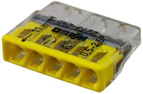 Клеммы WAGO 2273-245 (5Х2,5мм2 с пастой) (упаковка 100шт.) картинка